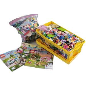 Lego Friend Incomplete Sets 41392 Nature Glamping, 41337 Underwater Loop, 41394